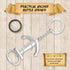 Winocbxt 50pcs Anchor Keychain Bottle Opener for Wedding Baby Shower Party Gift Decoration, Nautical Themed Give Away