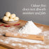 GOBAM Wood Rolling Pin - Medium Dough Roller for Pasta, Cookies, Pizza, 13 x 1.38 Inches