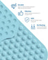 39x16inch (39x16inch, Bligli Bathtub Mat Non-Slip Without Suction Cups, Extra Long Bath Mats for Shower Bathroom