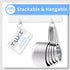 TILUCK Stainless Steel Measuring Cups Set, Kitchen Gadgets for Cooking & Baking, Set of 5