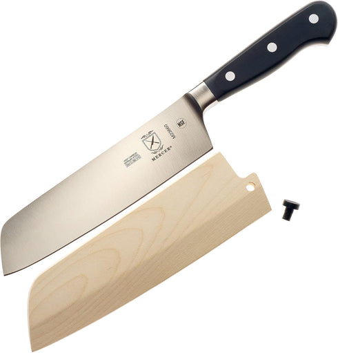 Mercer Culinary Birch Wood Saya Cover - Blade Protector for 7" Nakiri Knives
