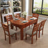 Genina Waterproof Seat Covers for Dining Room Chairs, Kitchen Chair Covers (Taupe, 4 Pcs)