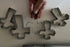 Cross Cookie Cutter Set - 4 Inch Stainless Steel - 5 Pieces in Different Shapes