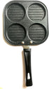 G & D 4-Cup Mini Uttapam Pan, Non-stick Frying Pan, Mini Pancake Pan, Multi Egg Pan