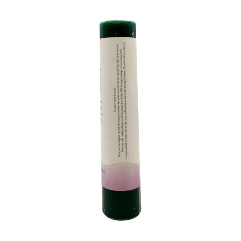 CRYSTAL JOURNEY Candle Pillar Peace, 1 EA