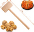 Hammer 3Pcs Wooden Crab Mallet for Chocolate, Mini Wooden Multi-Purpose for Kids Toys Crab Lobster Mallets