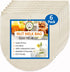Huppar 6 Pack 16"x16" Nut Milk Bag for Straining, 100% Unbleached Cotton Cloth,