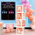 MISS FANTASY Gender Reveal Decorations, 54 Voting Gender Reveal Games, Party Supplies for Gender Reveal Voting Use