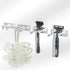 Extra Sticky Stainless Shower Hooks, Wall Mounted Razor Holder, Self-Adhesive Double Hooks for Towel, Loofah, Coat