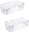 Kitchen Details 2 Pack Large Refrigerator Shelf - Stackable Storage for Countertops, Cabinets, Pantry, Freezer (12.3" x