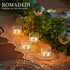 20+Extra 4 Wedding Votive Tea Light Holders - Mini Clear Glass Tealight Candle Holder as Candlelit Dinner Party Events