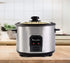 6-Cup Professional Series Rice Cooker with Glass Lid Stainless Steel