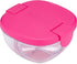 3 Yumbox Snack Bowl, Leakproof Compartments, Removable Lid, Microwave, Dishwasher Safe, Perfect for acai bowl, yogurt