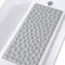 OTHWAY Non-Slip Bathtub Mat, Soft Rubber Bathroom Bathmat with Strong Suction Cups (Grey)