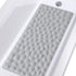 OTHWAY Non-Slip Bathtub Mat, Soft Rubber Bathroom Bathmat with Strong Suction Cups (Grey)