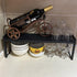 Small Expandable Shelf Organizer 16~26" Stackable Kitchen Counter Shelf Rack, 20LBS Sink Shelf Riser for Narrow Space