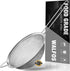 Walfos 7 Inch Fine Mesh Strainers, Premium Stainless Steel Colanders and Sifters with Reinforced Frame and Sturdy Handle