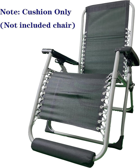 2 Pack, Zero Gravity Chair Cushion for Foot Rest Universal Folding Loungers Anti Gravity Recliners Outdoor Chaise Patio