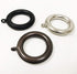 Rod Desyne Decorative 1.75 inch Eyelet Rings - Satin Nickel