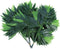 50pcs Artificial Green Bamboo Leaves for Home Hotel Office Decoration (Fake Green Plants)