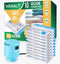 Vacuum Storage Bags with Electric Pump, 10 Pack Medium Size (28"x 18"), Reusable Compression Space Saving