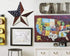 Y&K Decor American Barn Star, US Flag Star Outdoor Metal Barn Patriotic Wall Decoration