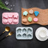 2 Pack Silicone Cake Molds, Harvest Thanksgiving Themed, 6 Cavity 3D Autumn Pumpkin Maple Leaves Mould Tray