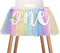 MIAUL Pastel Rainbow Highchair Banner for Baby - Party Theme Pull Flag, High