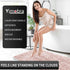 Yimobra U Shaped Toilet Rugs, Luxury Chenille Extra Thick Non-Slip Contour Mat for Bathroom Floor (Pink)