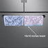 Adjustable Magnetic Towel Bar Holder for Refrigerator, 18-31.5 inches Black Magnet Classroom Flip Calendar Chart Rod