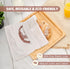 LZMYIVE 2 Pack 1 Pack Reusable Bread Bags for Homemade Bread, Linen Sourdough Bread Storage Bag with Tpu Lining