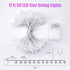 17 50 Minetom Star String Lights Battery Operated - ft LED Star Fairy String Lights with Timer, Waterproof for Indoor