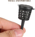 Yardwe 50pcs Bonsai Fertilizer Baskets, Mesh Baskets with Lid for Planting Nutrition Cups, Succulent, Orchid