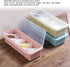 Yosoo 4 Compartments Seasoning Box Spice Rack Organizer, 11.42 * 4.53 * 2.76in Container