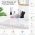 Countertop 5 Luxspire Electric Toothbrush Holders, Bathroom Organizer Caddy Slots Resin Large Toothbrush Holder Caddy