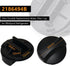2186494B Refrigerator Water Filter Cap Black Compatible with Whirlpool Refrigerator Replaces WP2186494B, 2186884B, 2186494TG, 4392866, 4392870 (1PC)