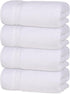 Quick-Dry Soft High Absorbent Hand Towels - 16"x29" Cotton Turkish Towel Set of 4 for Bathroom and Gym