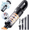 Handheld Car Vacuum Cleaner Cordless, 9500PA Powerful Suction, Lightweight Wireless Mini Vacuum with LED Light for