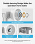 Upgraded Dryer Repair Kit for Samsung DC97-16782A, Compatible Parts for DV48H7400EW/A2 Dryer Replacement
