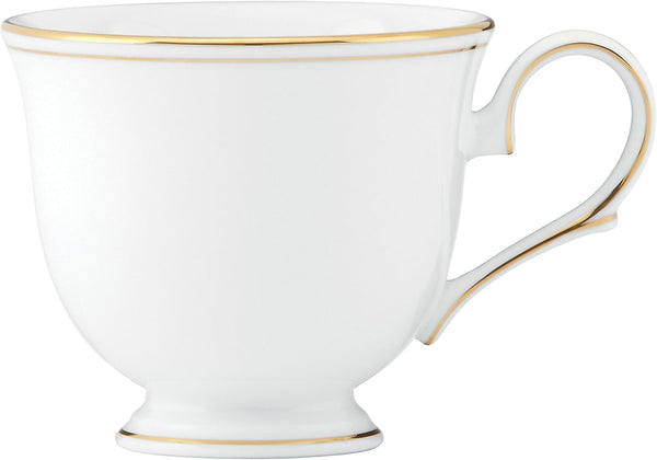 Lenox Federal Gold Teacup, White Cup