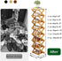 Closet (Tawny-3 Shoe Rack - Foldable Vertical Shoe Rack for Entryway,Durable and Easy to Assemble,Applicable to Home