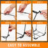 30-45 CAMPFIRE Trash Bag Holder Fits Gallon Bags, Multi-Use Garbage Bag Holder, Portable to Use Leaf Bag Holder