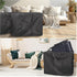 Uranshin 600D Large Outside Folding Chair Storage Bag with Zipper Handles and adjustable straps, Folding Chair Carry
