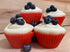 Fox Run Red Silicone Muffin and Cupcake Liners - Set of 12 Standard Size Wrappers