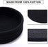 Trivets for Hot Dishes, 7 Inch Hot Pads, 5 Pcs Cotton Table Protector Mats with Storage Basket for Kitchen