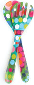 French Bull 2 Piece Salad Server Set - Melamine Dinnerware - 13" - Bindi - Outdoor, Party, Utensils