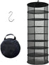 Desy & Feeci Herb Drying Rack Hanging, 8 Layer Collapsible Mesh Dry