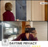 One Way Window Film Privacy Tint for Home, Reflective Light Heat Blocking for Doors and Windows (Black 17.5X78.7)