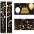 2 Pieces 80th Birthday Party Decorations, Cheers to 80 Years Banner, Welcome Porch Sign