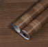 Dark Brown Butcher Block Contact Paper - Peel and Stick Kitchen Countertop Wallpaper for Bathroom and Laundry Room
